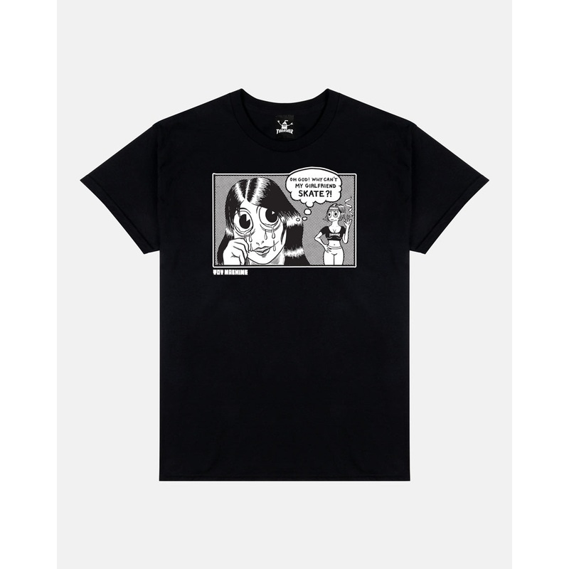 THRASHER X TOY MACHINE “GIRLFRIEND” T-SHIRT S