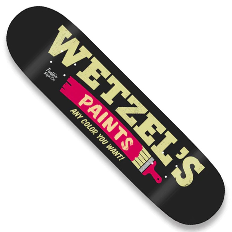 Traffic Skateboards Wetzels Paints Deck Multicolor 8.5 x 32.3 WB:14.5