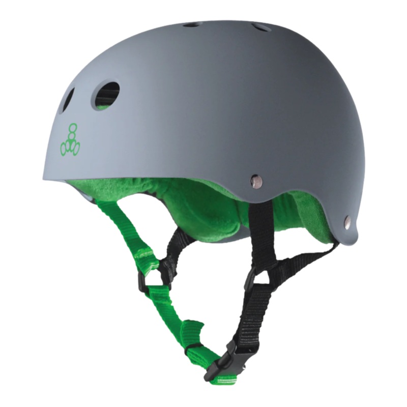 TRIPLE 8 SWEATSAVER HELMET CARBON RUBBER S