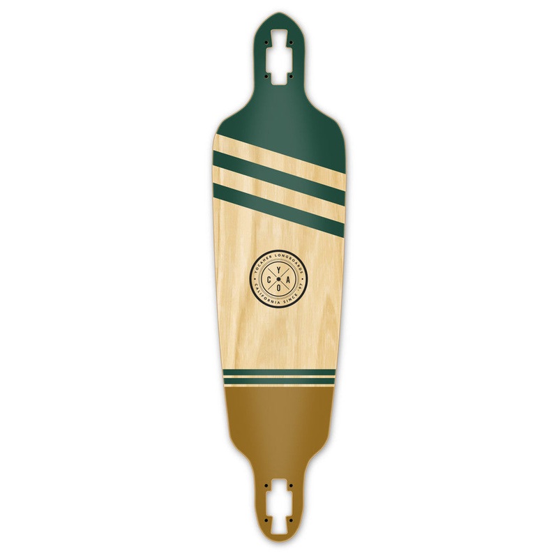 Yocaher Wind 41″  Drop Through Longboard Deck – Earth Series