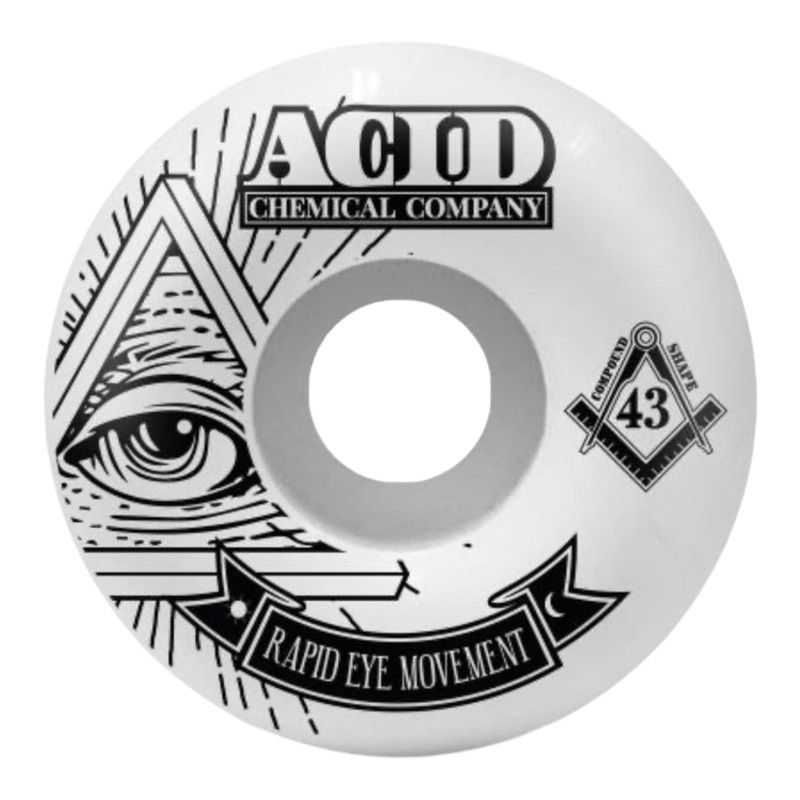 ACID CHEMICAL REM “PYRAMID” WHEELS 54MM 99A 54mm