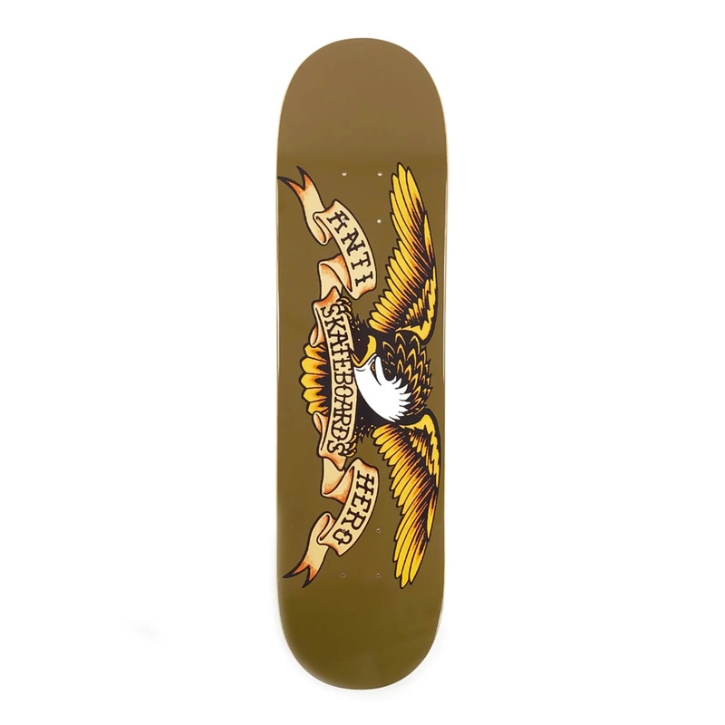 Anti Hero Classic Eagle Deck – Brown – 8.06″ 8.06″