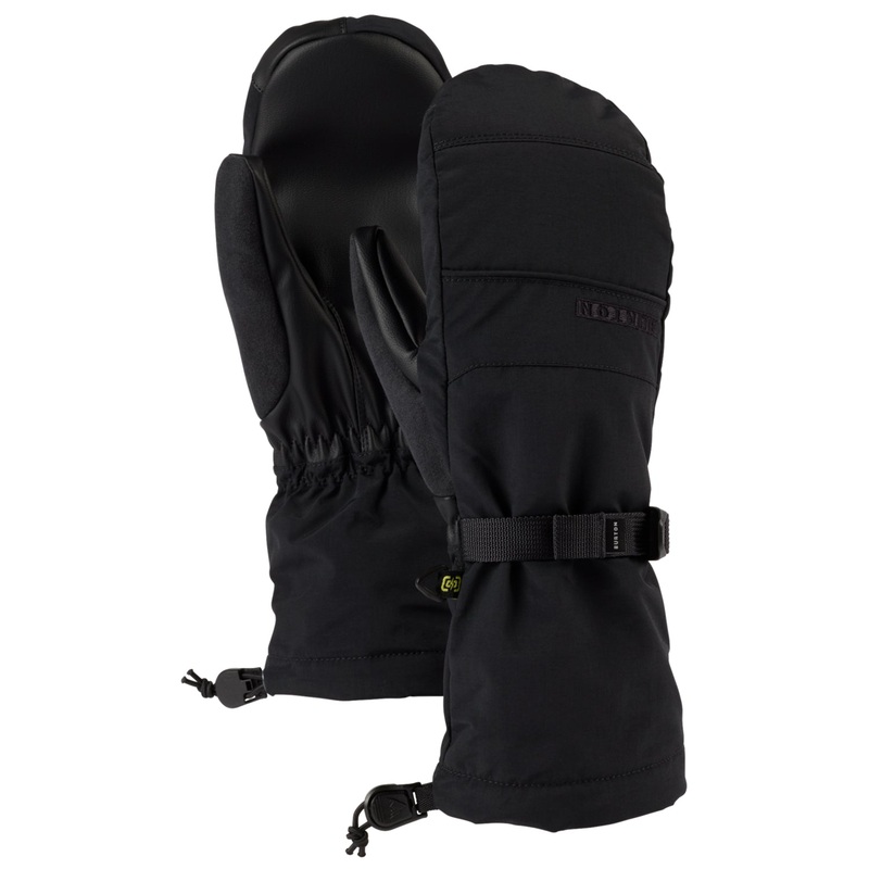 Burton Womens Profile Mittens True Black MD