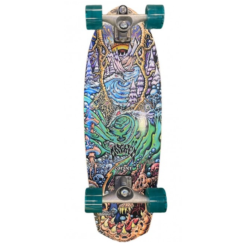 Carver Lost C7 Raw Rocket Redux Drew Brophy Surfskate Complete 10.4 in 10.4 in
