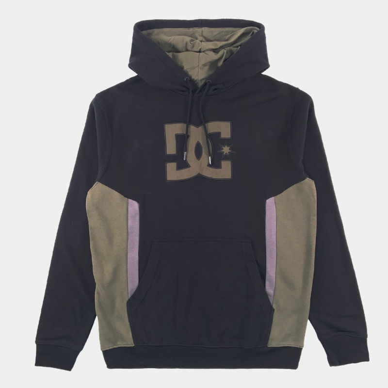 DC Sauland Hoodie – Black/Olive S