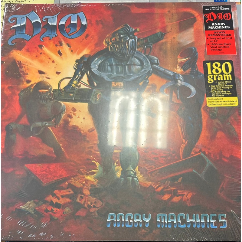 Dio  Angry Machines [Remastered 180 Gram] Vinyl LP Record