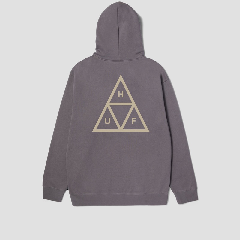 HUF Set TT Pullover Hood Light Plum Small