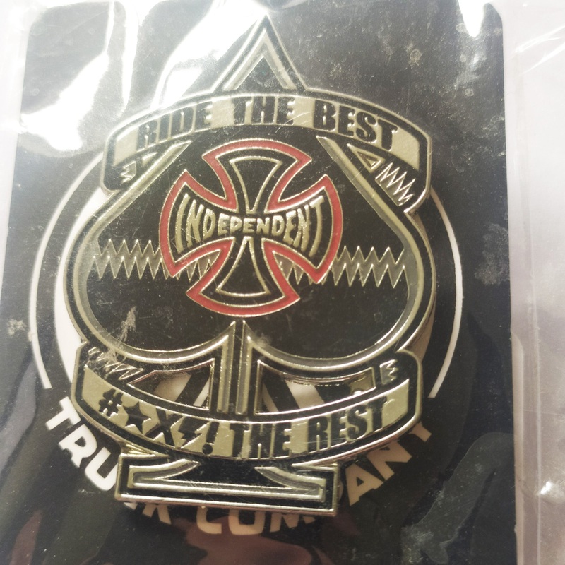 Independent Trucks – “Built To Grind” Skateboard Pin