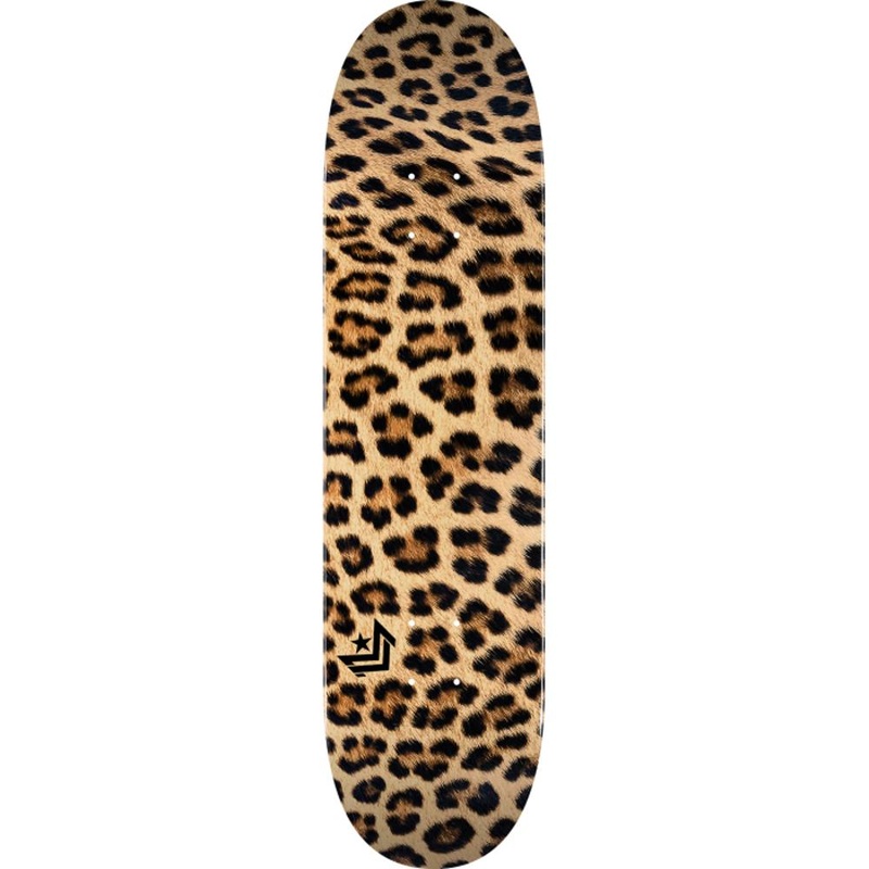 Mini Logo Leopard Fur 7.75″ Skateboard Deck