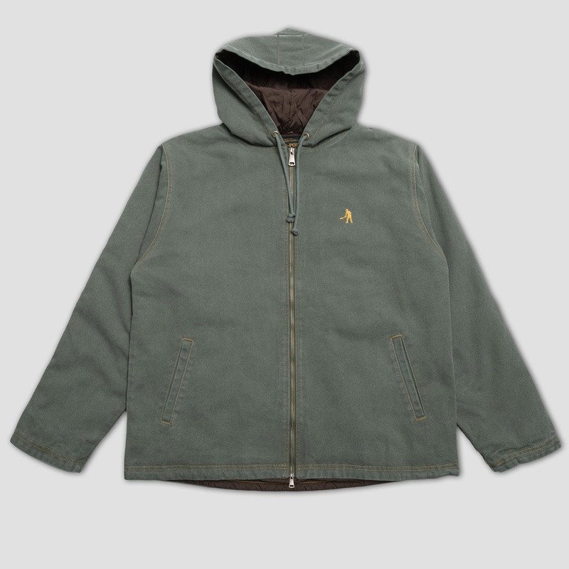 PassPort Diggers Club Zip Hood Olive Small