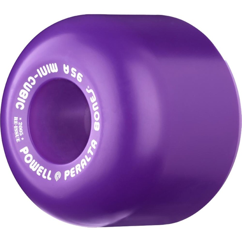 Powell Peralta Mini Cube Purple 64mm Skateboard Wheels