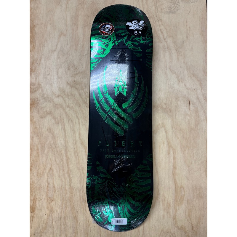 Powell Peralta Skeleton Red Foil FLIGHT Skateboard Deck – 8.5″ K26