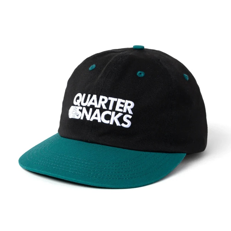 Quartersnacks Journalist Cap Black/Green