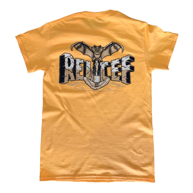 Relief Bat Girl T Shirt Yellow S