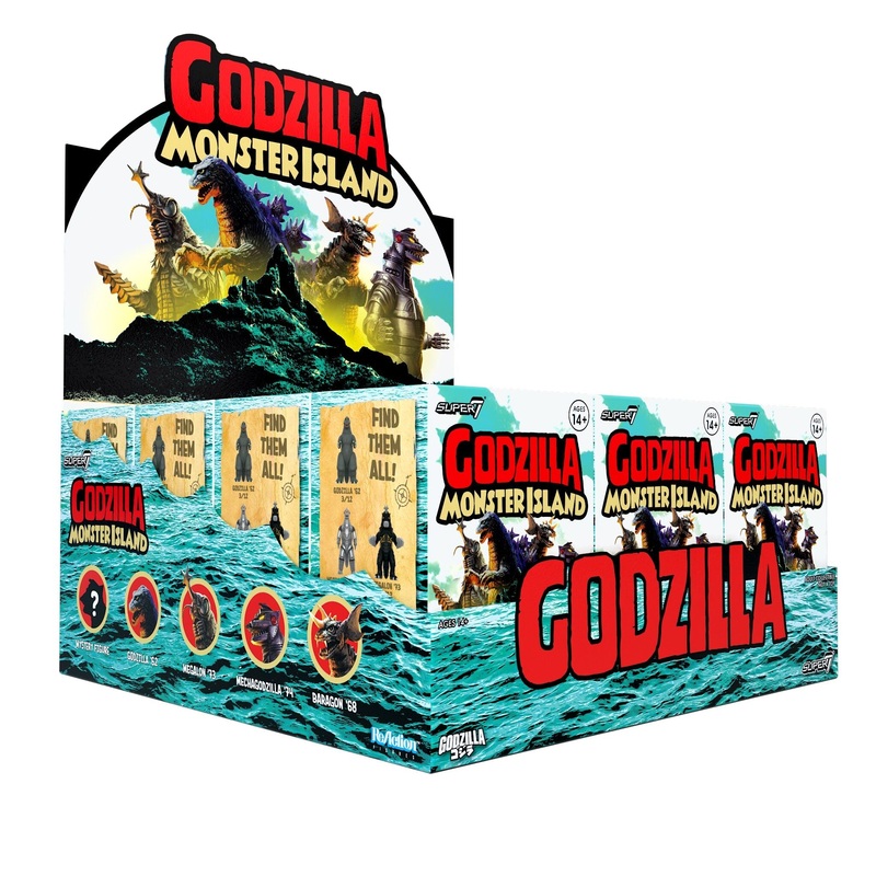 Super7 x Toho Blind Box Wave 07 (Monster Island) – Individual Blind Box