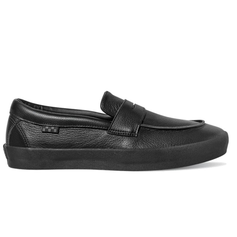 Vans Skate Loafer Shoes Black/ Black 5.5