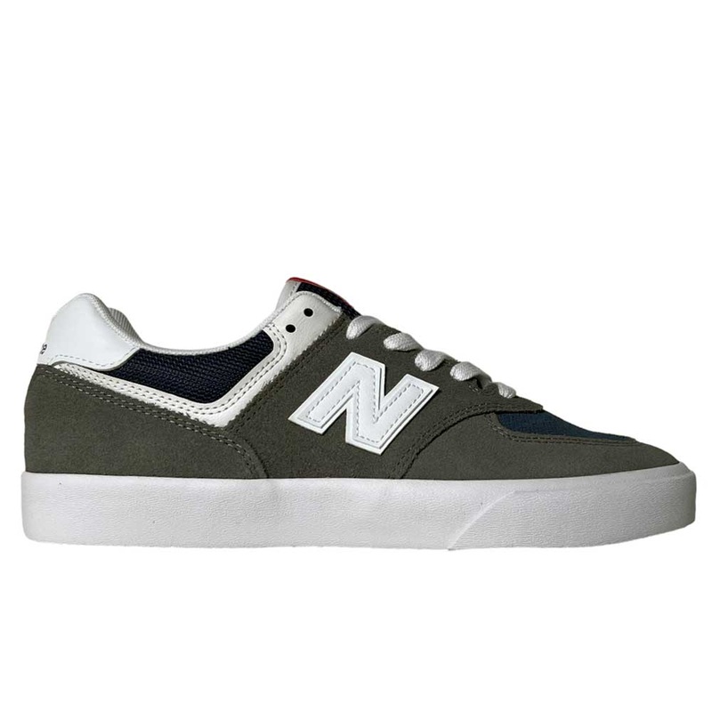 574 VGW New Balance Numeric Gray White Suede Shoes 7.5
