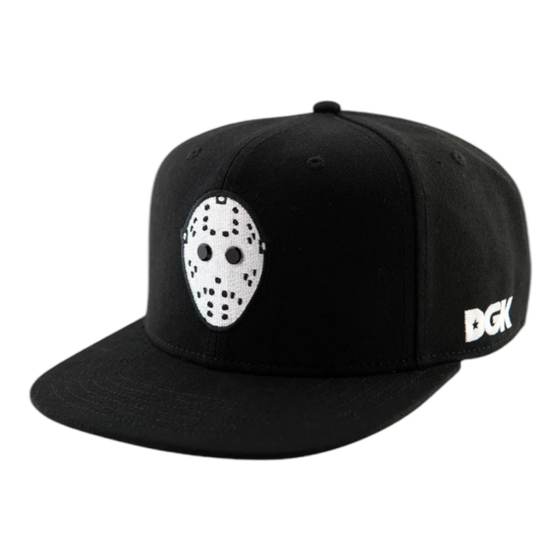 DGK HOOLIGAN SNAPBACK BLACK OS