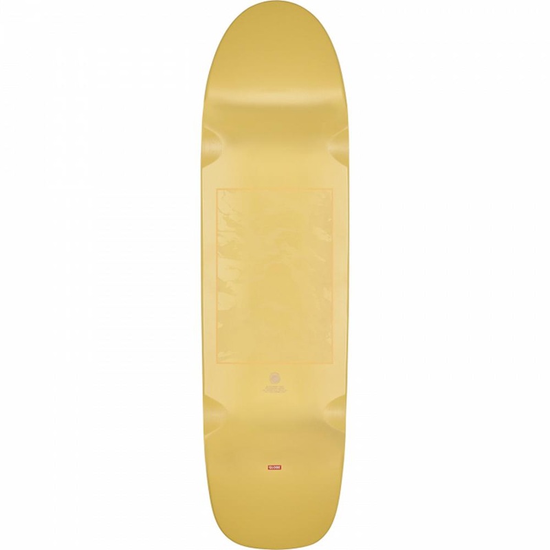 Globe Shooter 8.6″ Yellow/Comehell Skateboard Deck Deck