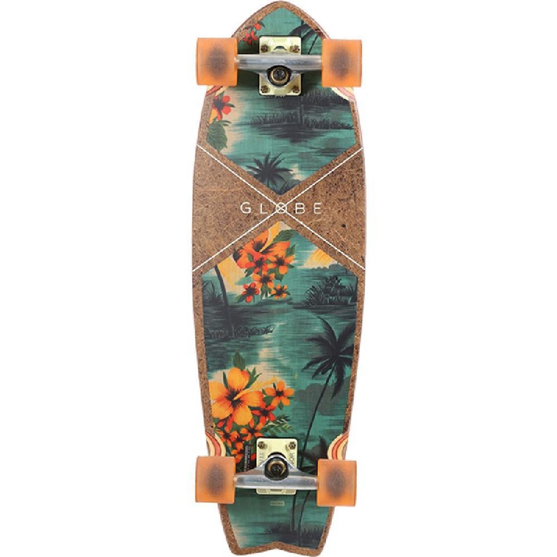 Globe Sun City Hawaiian 30 inch Cruiser Longboard Complete