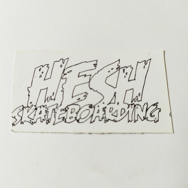 Hesh Skateboards Sticker