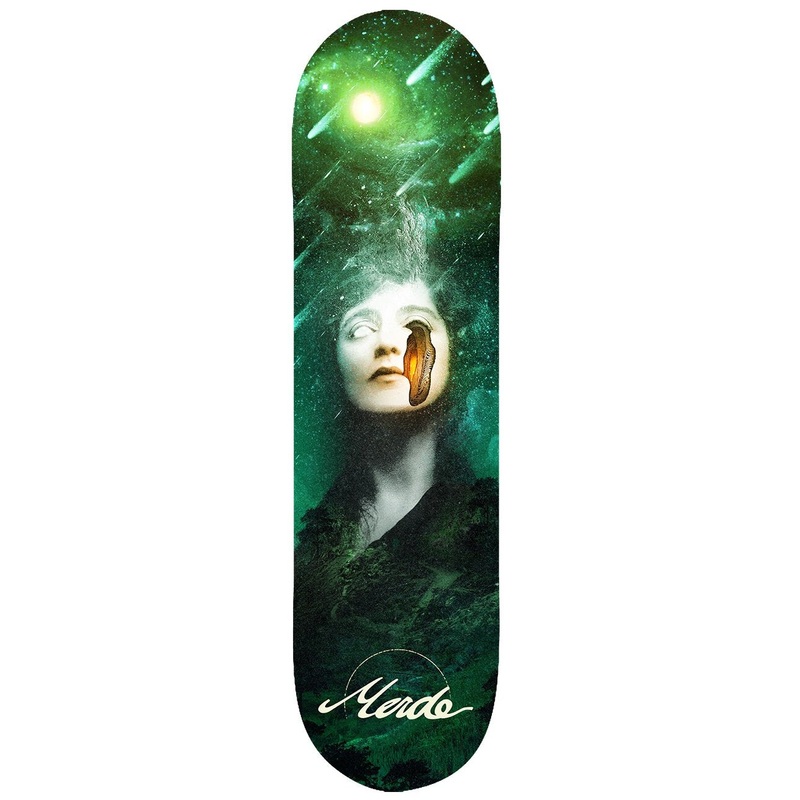 Merde Skateboards “Iris” Assorted Sized Deck 8.25″