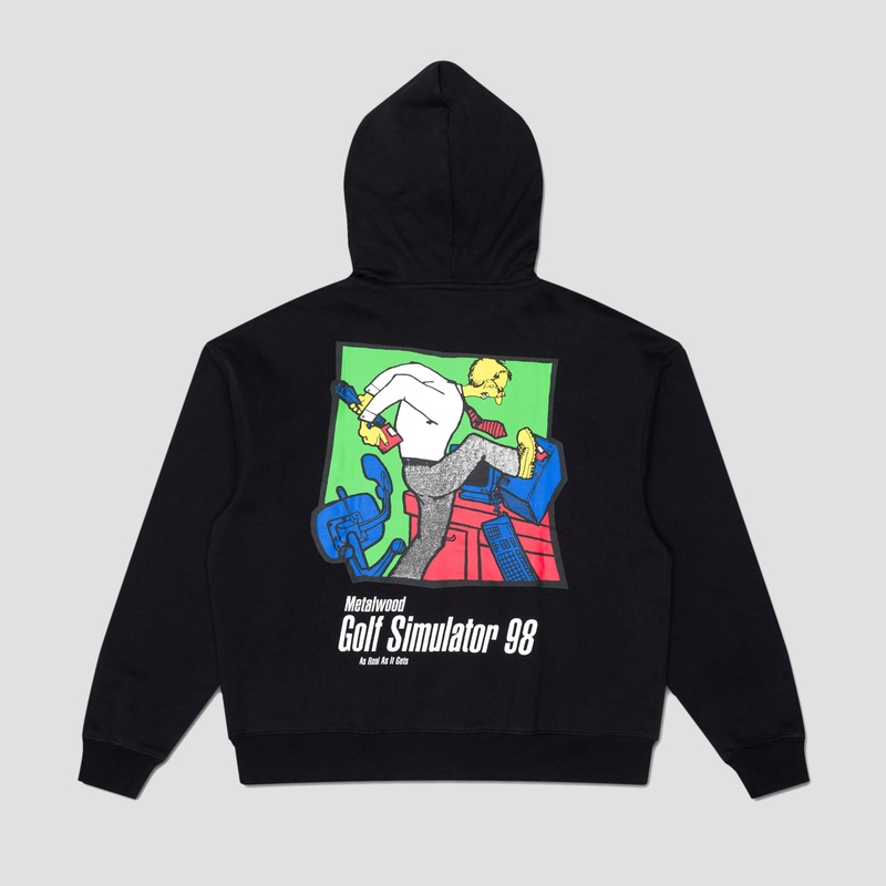 Metalwood Simulator 98 Hood Black Small