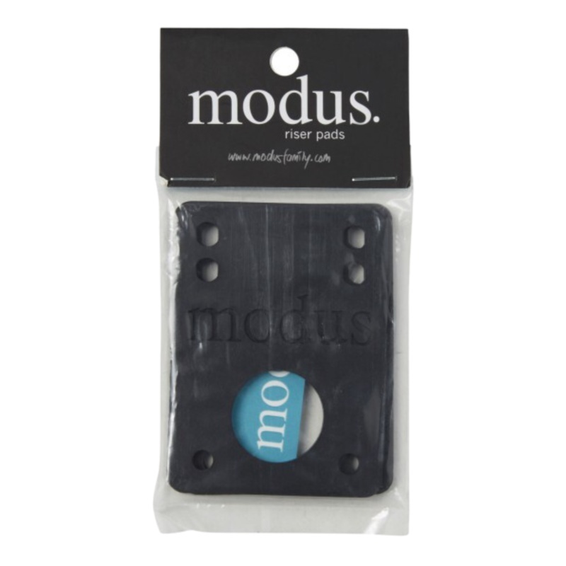 Modus Skateboard Risers – 1/8″ – Black 1/8 Black