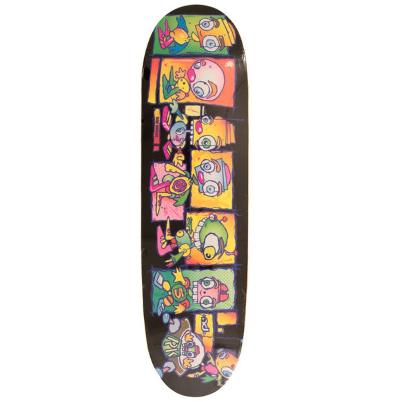 New Deal Knigge “Skypod” Neon Black 8.38″ Skateboard Deck