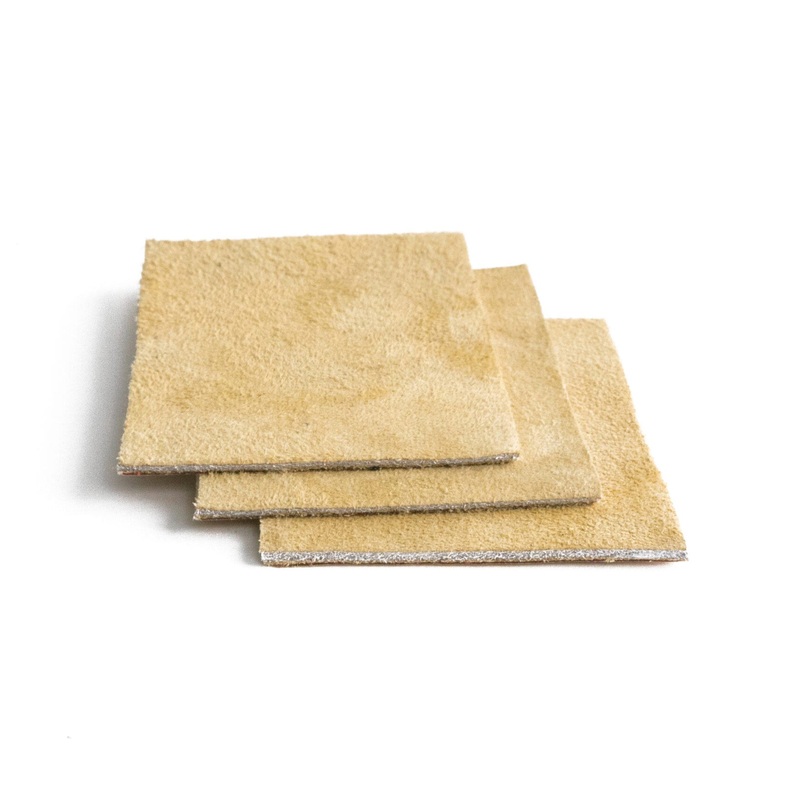 Peel and Stick Shoe Patches TAN SUEDE