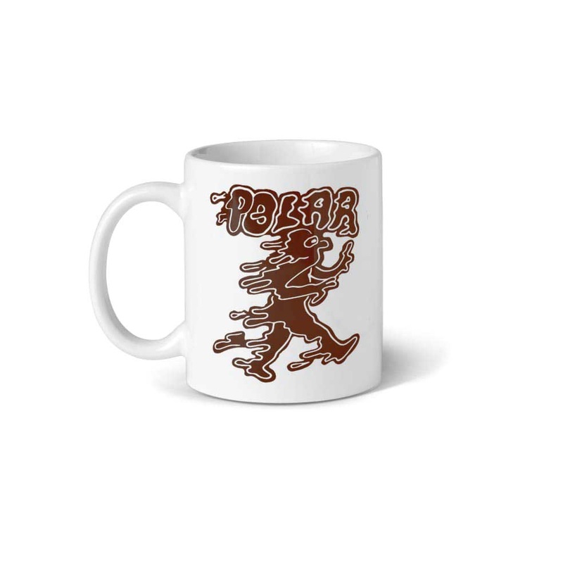 Polar Skate Co Liquid Man Coffee Mug White/Bordeaux