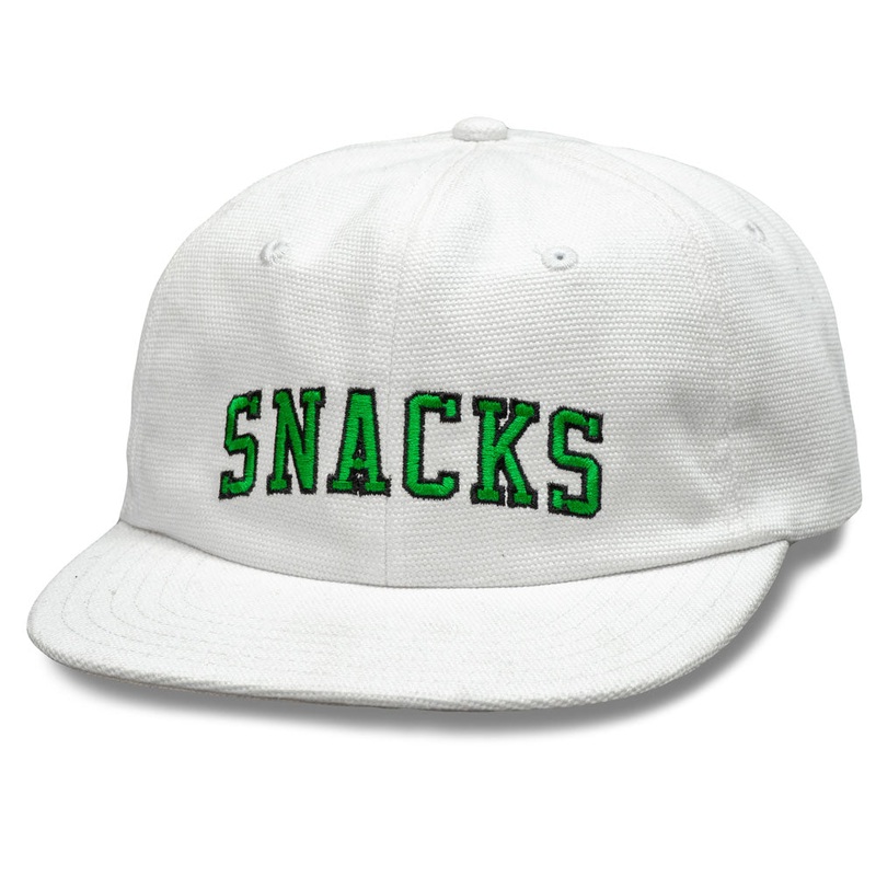 Quartersnacks Hat Snacks Varsity Cap White
