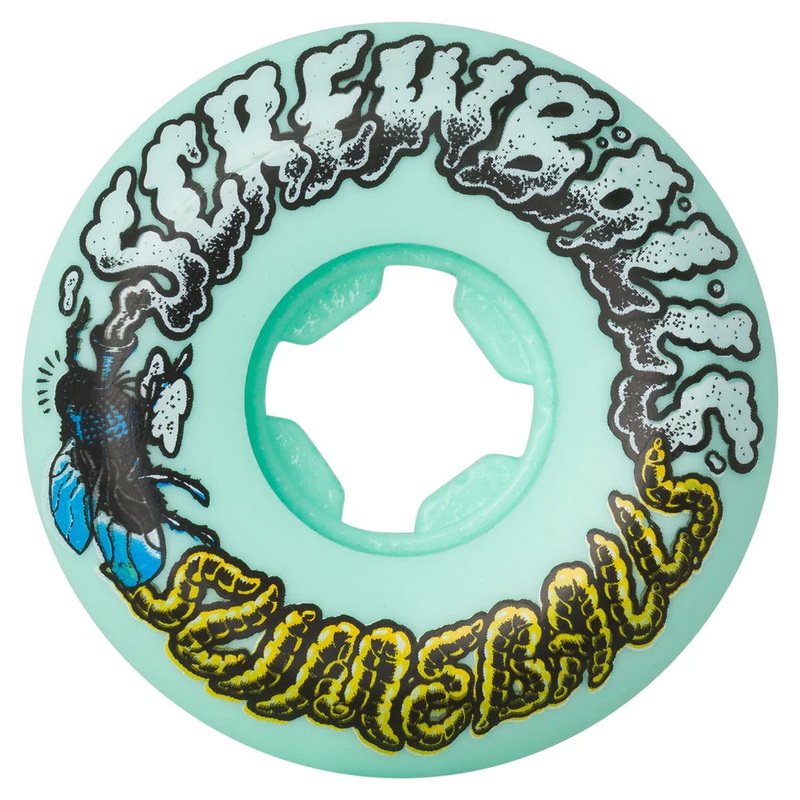 Santa Cruz Slime Balls Screw Balls Speed Balls 99a Wheels Green 53mm