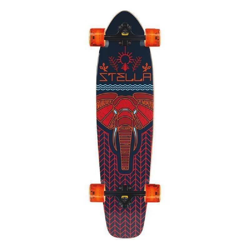 Stella Elephant Kicktail 38″ Longboard Skateboard Complete