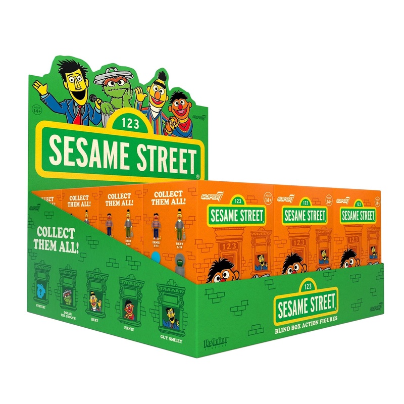 Super7 x Sesame Street – Wave 03 – Blind Box Flat