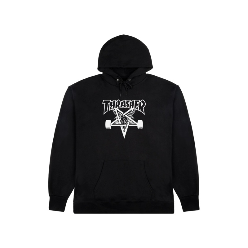 Thrasher Skate Goat Hoodie Black Small