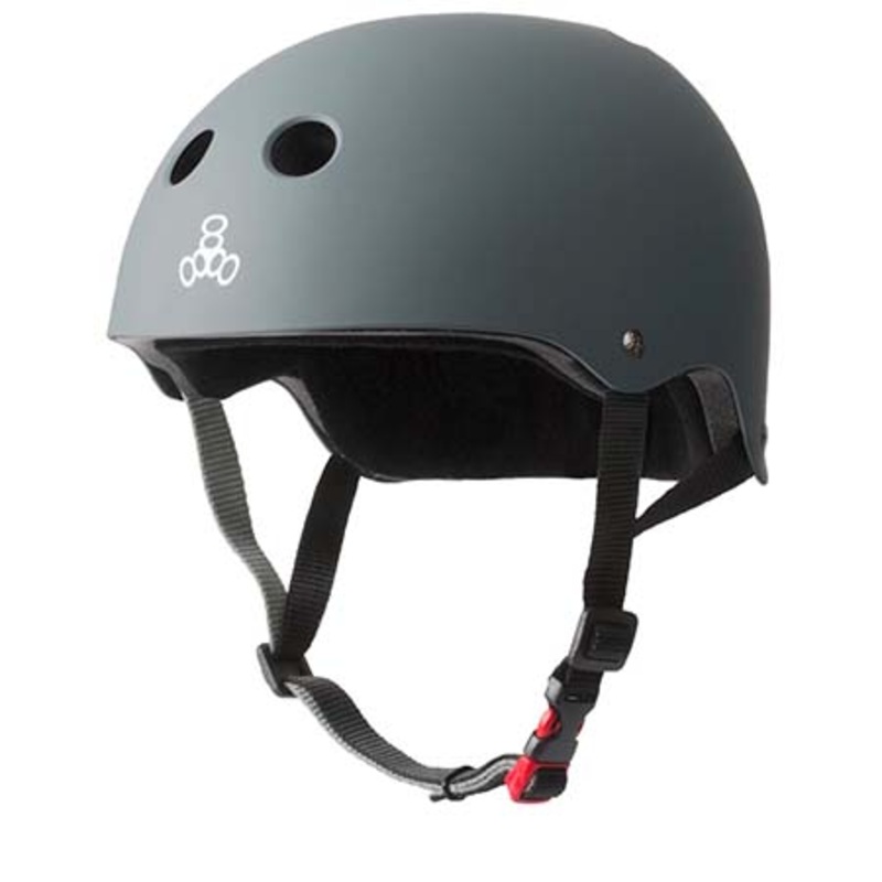Triple 8 The Certified Sweatsaver Helmet Carbon Rubber Large/ Extra Large