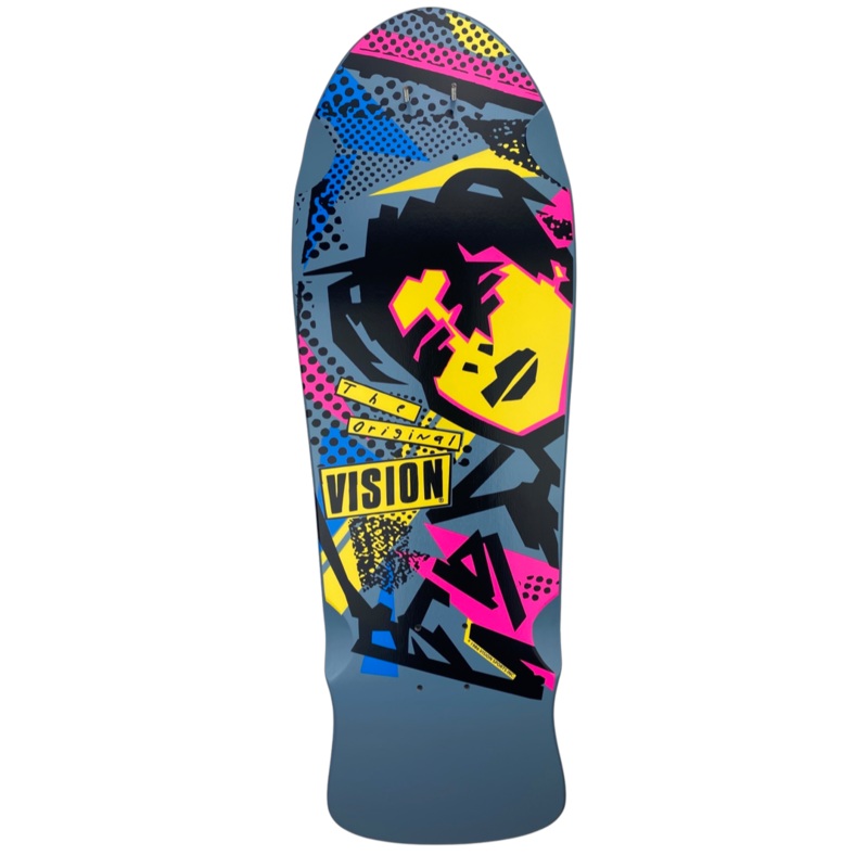 Vision Mark Gonzales “Original MG” LTD Grey 10″ Skateboard Deck