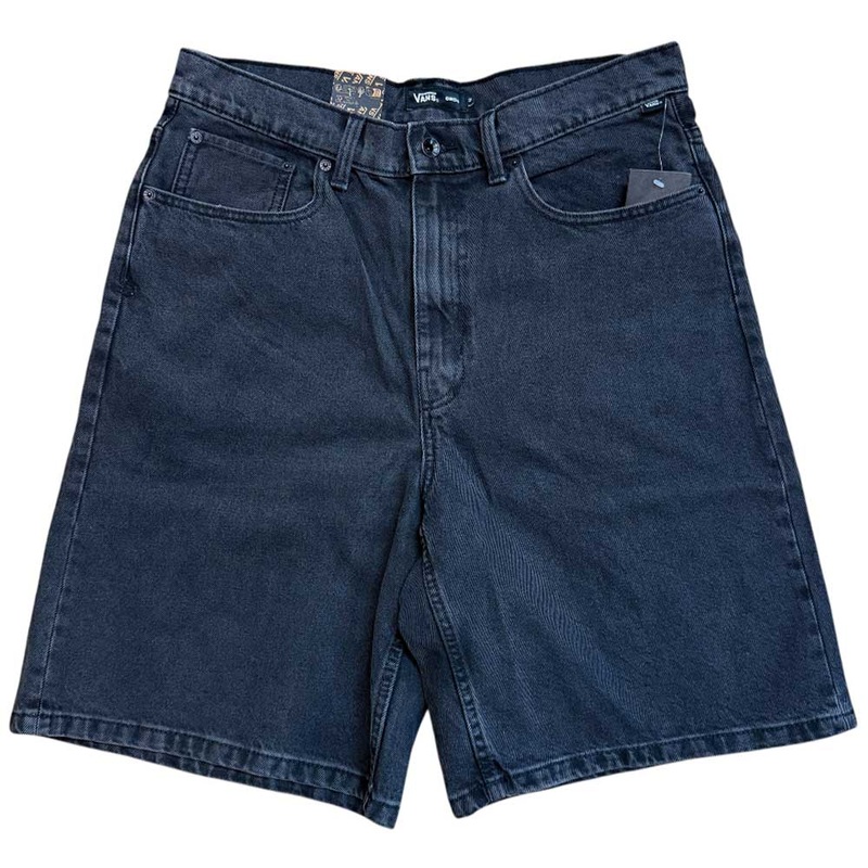 VN000C9VEMQ1 Skate Check 5 Loose Shorts Washed Black Denim Vans 30