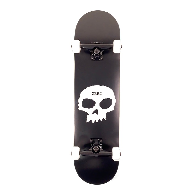 Zero – 8″ – Single Skull Complete Skateboard