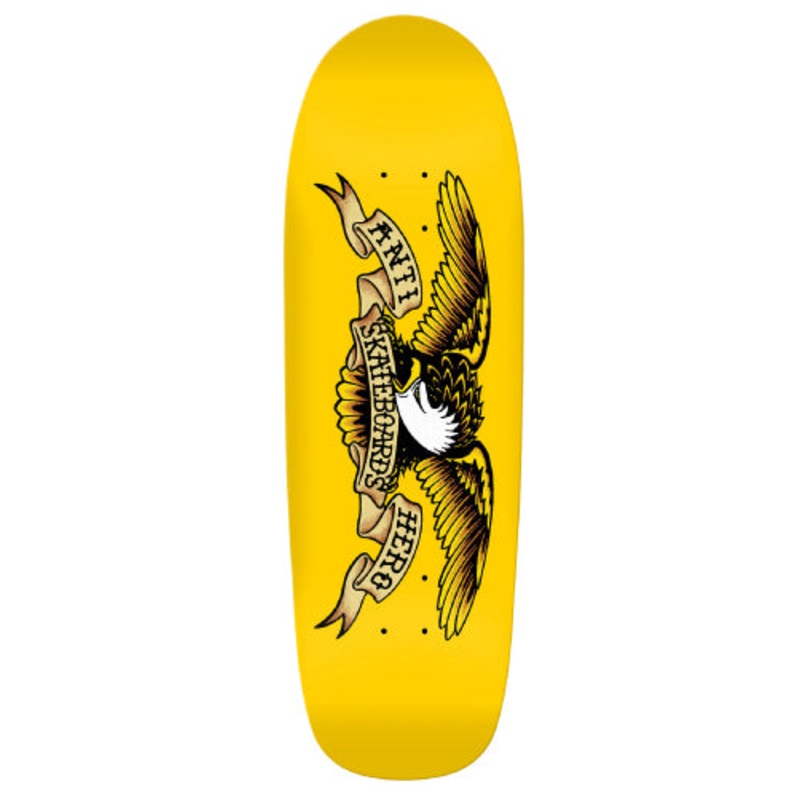 Antihero Team Shaped Beach Bum Skateboard Deck 9.55″ 9.55″