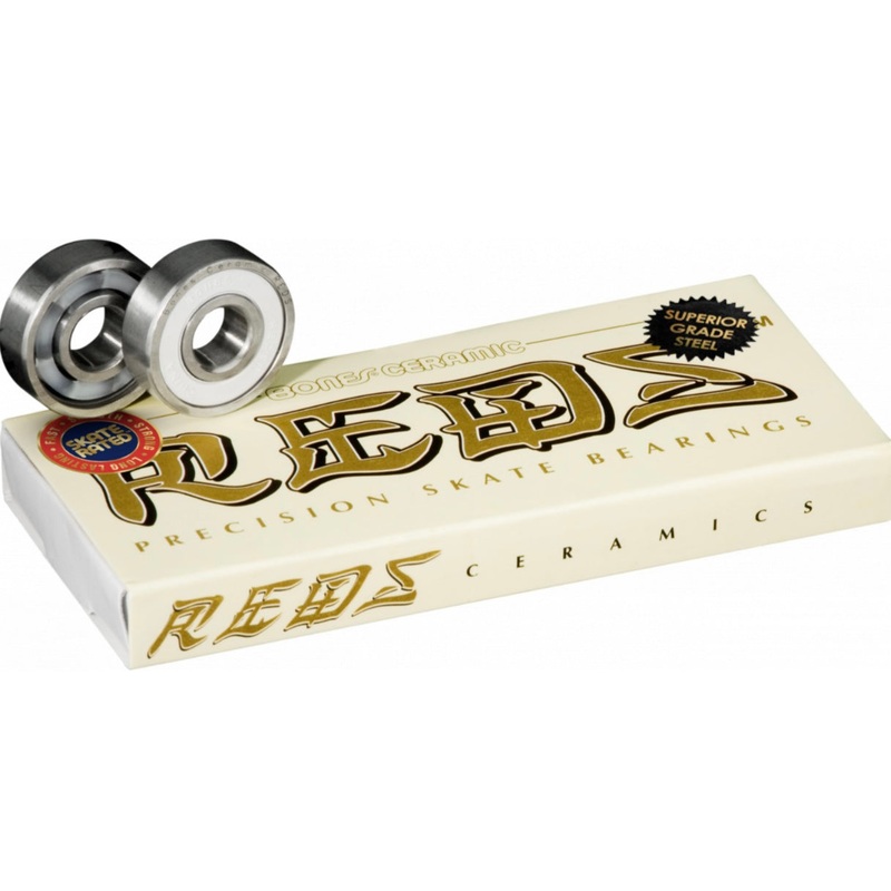 BONES CERAMIC REDS Skateboard Bearings