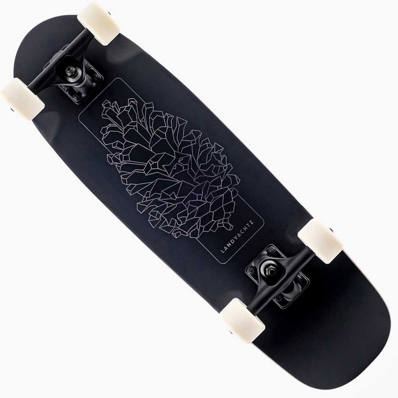 Dinghy Blunt Black Pinecone Landyachtz Complete Skateboard