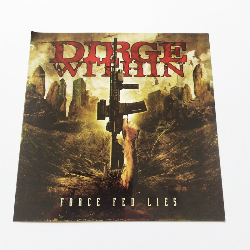 Dirge Within – Force Fed Lies Music Sticker