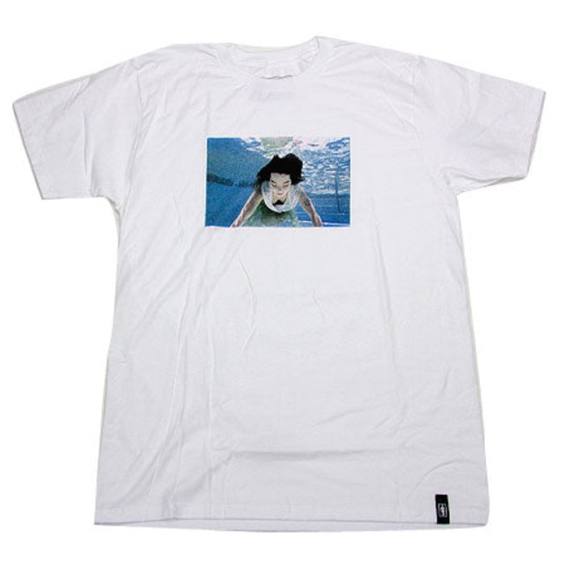Girl Spike Photo Bjork Premium T Shirt White Large