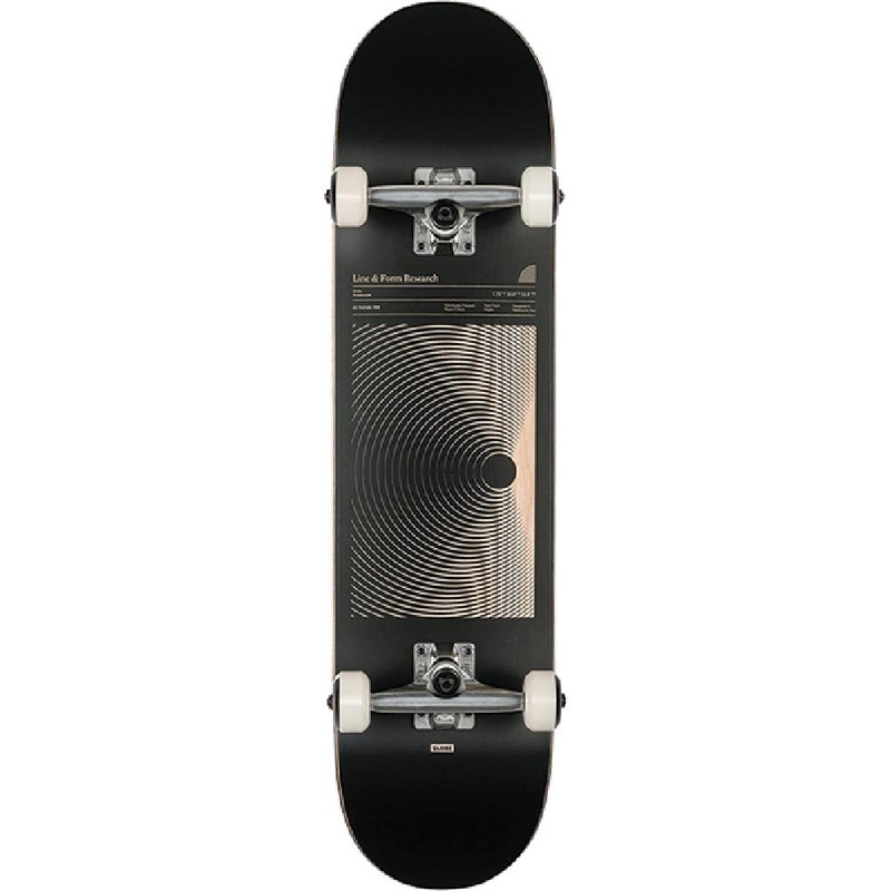 Globe G1 Lineform Black 7.75″ Complete Skateboard Complete