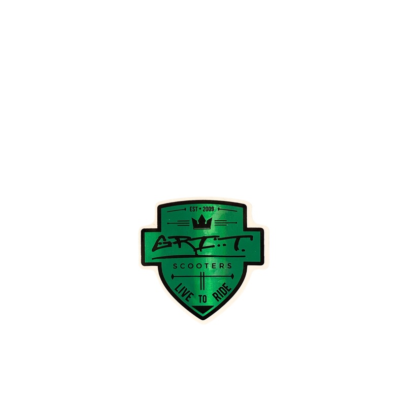 Grit Scooters Shield Sticker – Green