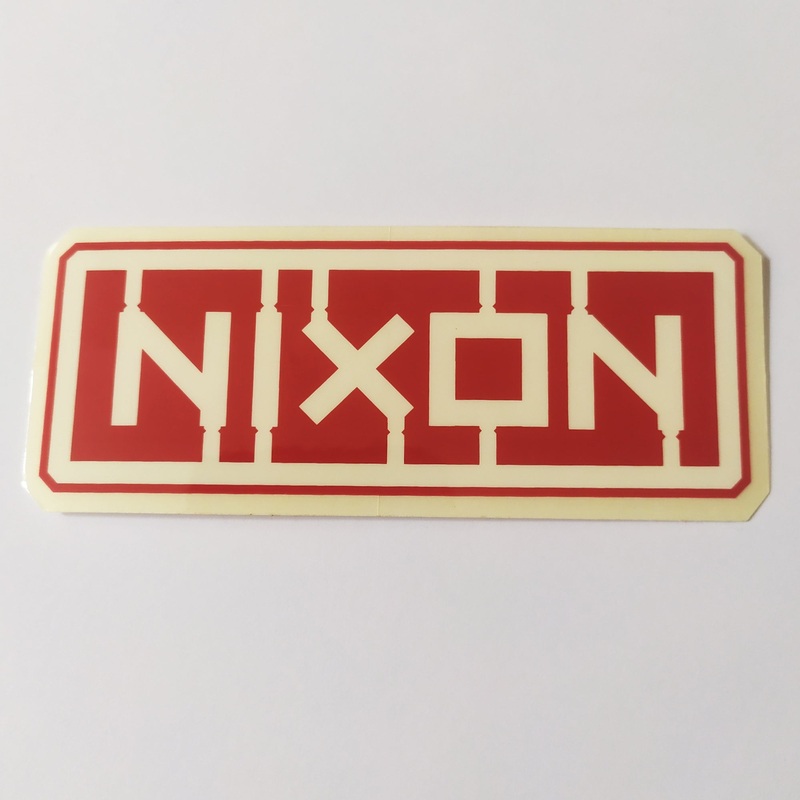 Nixon Old Skate Sticker