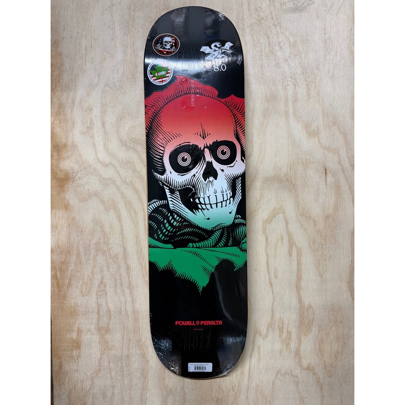 Powell Peralta Ripper Skateboard Deck Green Fade – 8 x 31.45 8.0