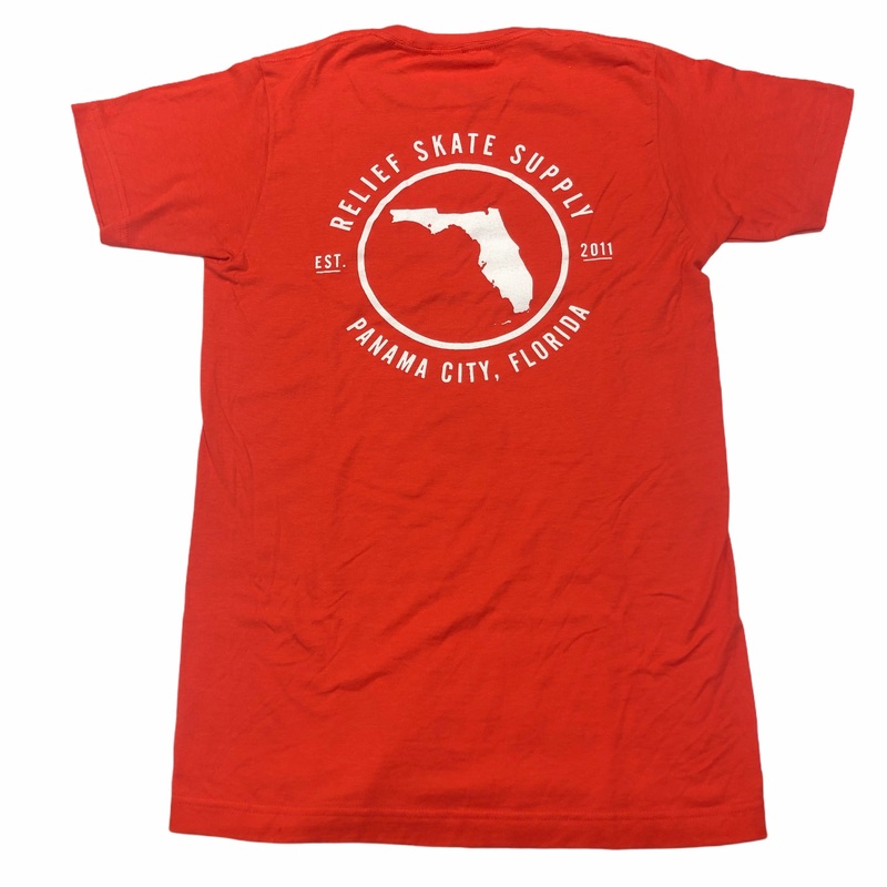 RELIEF FLORIDA T SHIRT ORANGE S